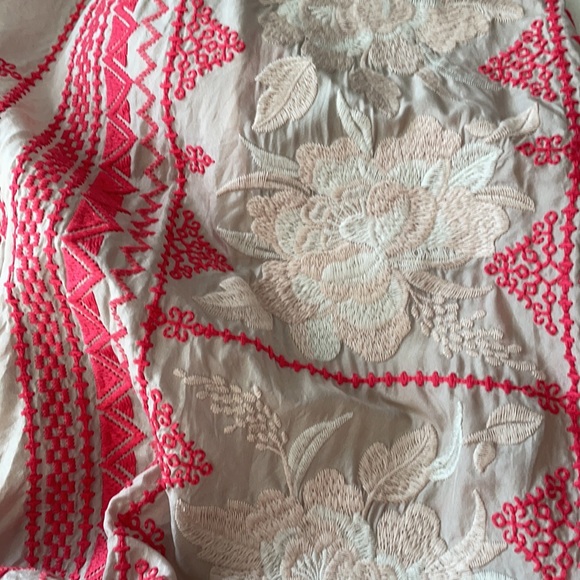 Johny Was Plaid embroidered western top - Picture 8 of 12